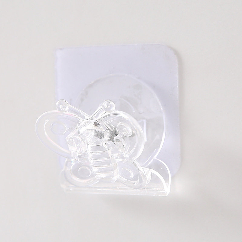 No trace, No hole, Crystal clip, Butterfly hook, Powerful load-bearing Hook, wall-mounted Folder, Bath holder, sticky hook No trace, No hole, Crystal clip, Butterfly hook, Powerful load-bearing Hook, wall-mounted Folder, Bath holder, sticky hook
