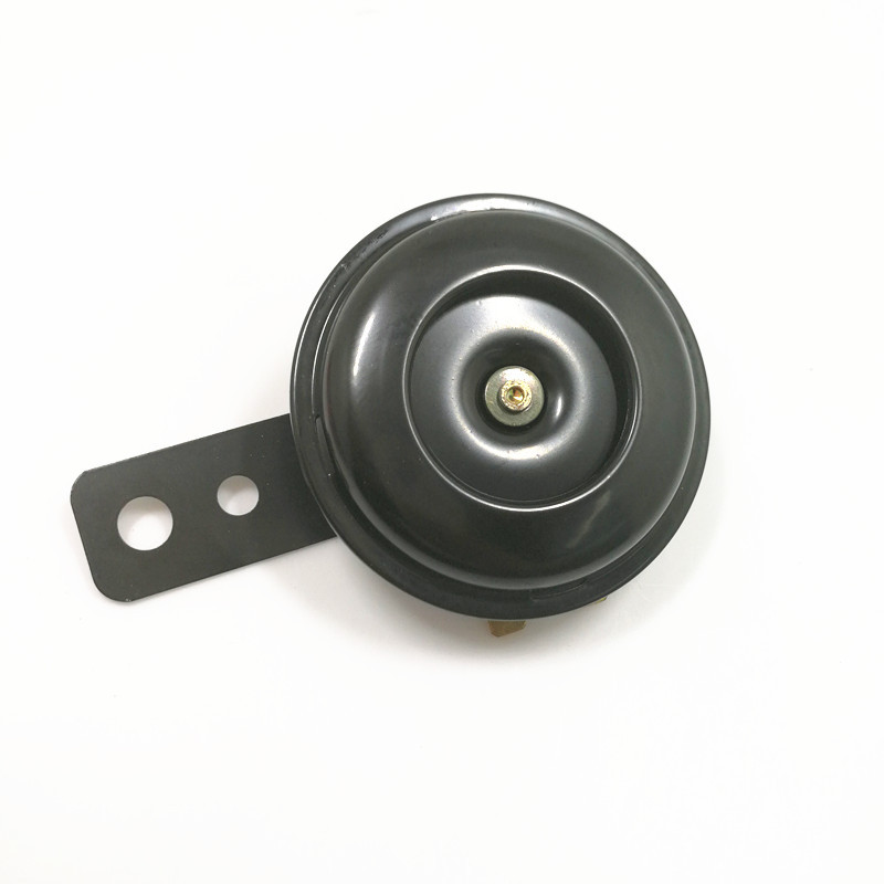 Hot Selling Motorcycle Power Car 6V Electric Horn Small Horn Basin Type Electric Horn Black