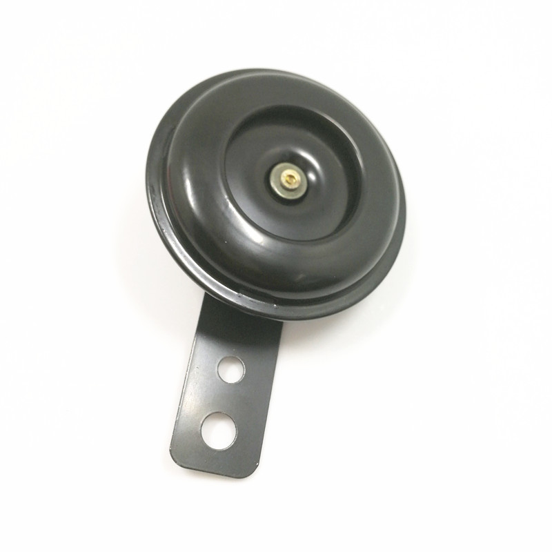 Hot Selling Motorcycle Power Car 6V Electric Horn Small Horn Basin Type Electric Horn Black
