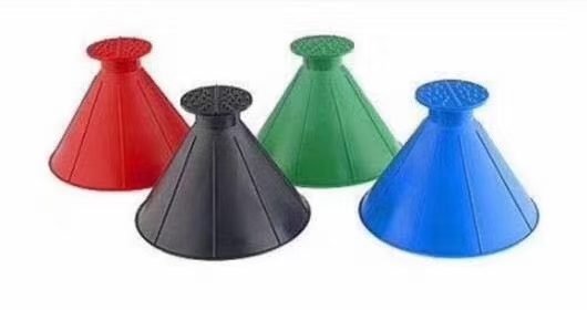 Big Horn Shovel Reflector De-Icing Device Car Snow Scraping Tool Cone De-Icing Shovel