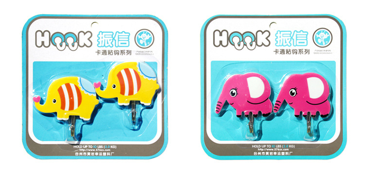 Cartoon strong load-bearing adhesive hook creative hook kitchen bathroom door back wall door ceramic tile adhesive hook Cartoon strong load-bearing adhesive hook creative hook kitchen bathroom door back wall door ceramic tile adhesive hook