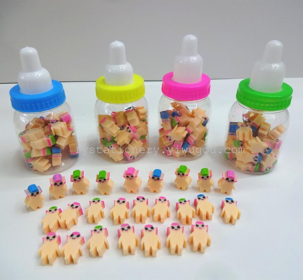 Pakistan Pakistan Hu Hu bottle manufacturers selling stationery eraser can be customized