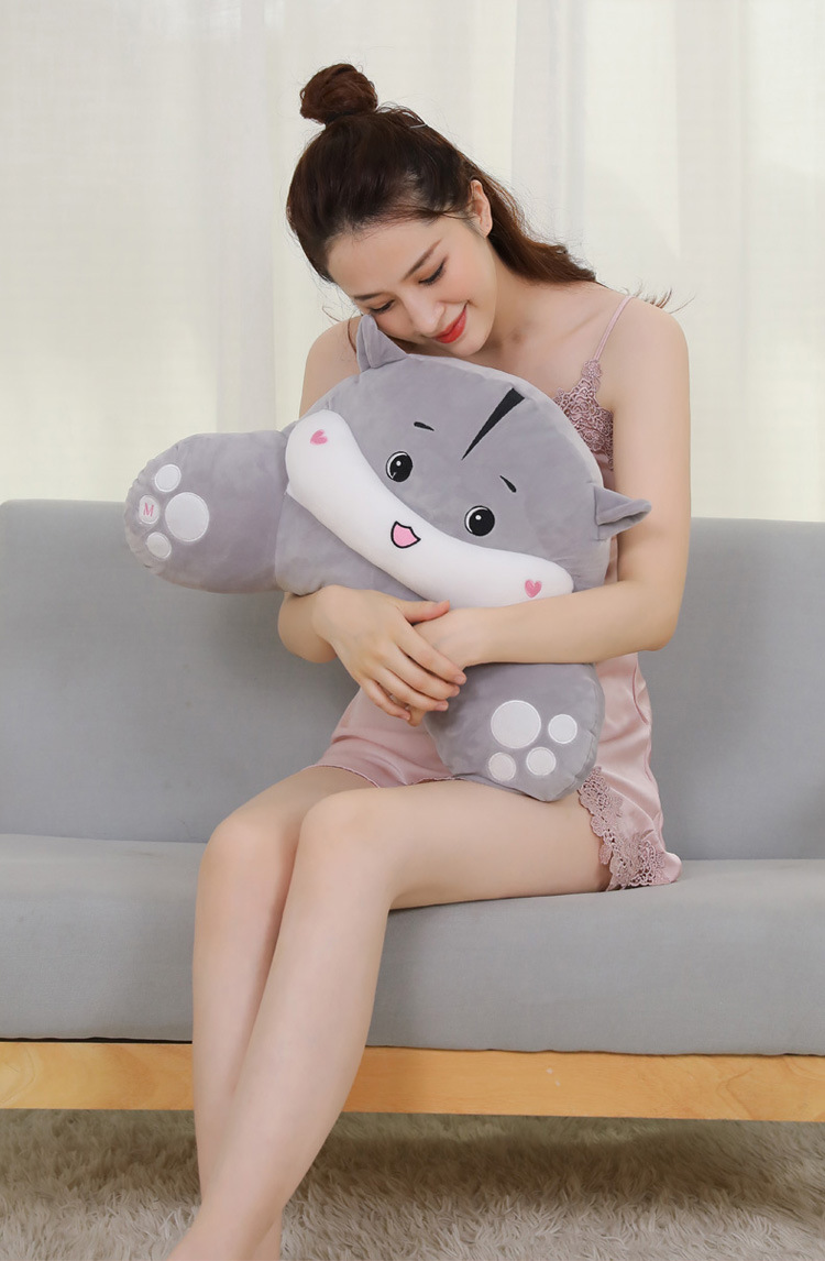 Car Massage Lumbar Support Pillow Waist Support Cushion Lumbar Support Pillow Pad Multifunctional Cushion Pillow Seat Back Car Massager Dual Use in Car and Home