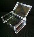 Flip-top business card holder transparent card case card holder organic high-end business card business card holder card