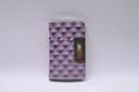 &#034;Factory direct&#034; business card holder leather 2101-C nappa leather metallic leather 903-3B leather card case