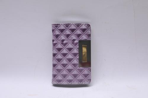&#034;Factory direct&#034; business card holder leather 2101-C nappa leather metallic leather 903-3B leather card case