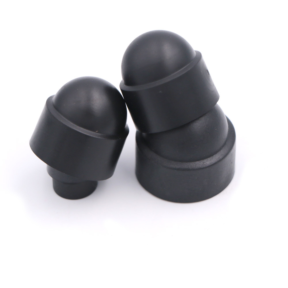 145pcs Black Hexagon Nut Cover Set Injection Molding Cover Type Screw Protective Cap M4-M12 Bolt Dustproof Cap