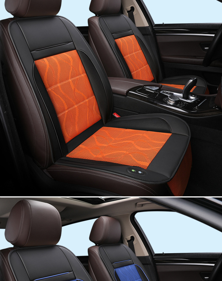 Summer Car Ventilation Cushion Refrigeration Seat Cushion Summer Blowing Breathable Heat Dissipation Cool Pad Truck Back Strap Fan Summer Car Ventilation Cushion Refrigeration Seat Cushion Summer Blowing Breathable Heat Dissipation Cool Pad Truck Back Strap Fan
