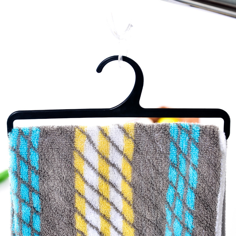 New 8 Long Scarf Scarf Rack Supermarket Commonly Used Plastic Towel Display Stand Super Strong Load-Bearing Scarf Bracket