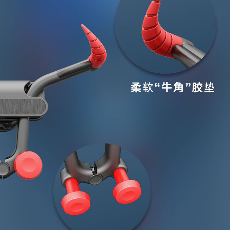 Car-Mounted Mobile Phone Holder Bull Creative Horn Ox Year Air Outlet Bracket Gravity Sensor Bracket