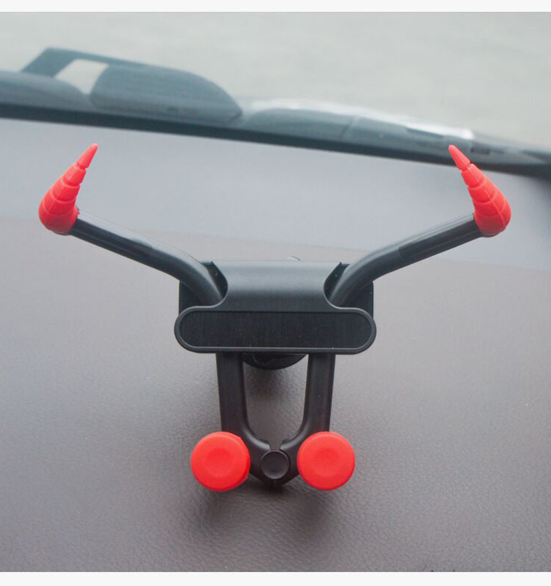 Car-Mounted Mobile Phone Holder Bull Creative Horn Ox Year Air Outlet Bracket Gravity Sensor Bracket