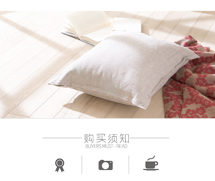 Amazon Hot Home Holy Supplies Christmas Pillow Cover Custom Nordic Style Pillow Back Seat Cushion Lumbar Cushion Cover