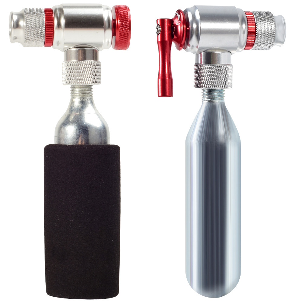 CO2 Tire Pump Bicycle Fast Cylinder Road Bike Mountain Bike Portable CO2 Cylinder Tire Repair American French Valve