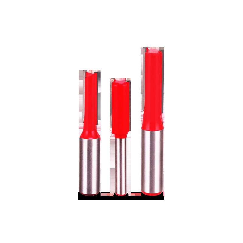 Carpentry Milling Cutter with Bearing Flash Trimmer Double Blade Straight Knife Carpentry Milling Cutter Cutter Trimmer Cutter Head Engraving Machine Gong Knife