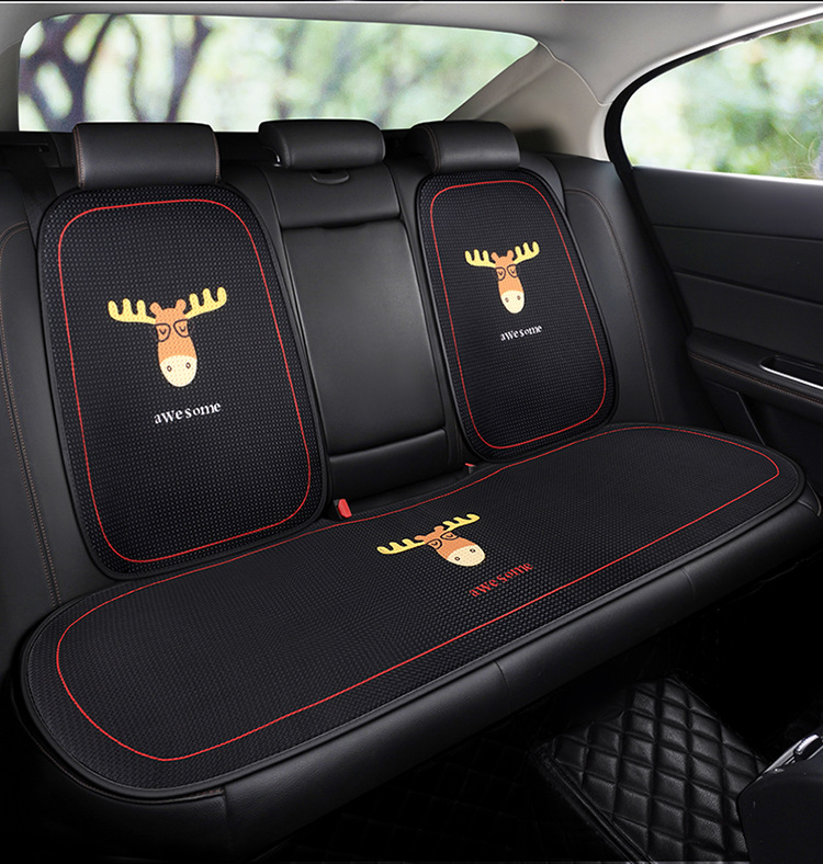 Car Seat Cushion Four Seasons Universal Single-Piece Mesh Three-Piece Set Car Seat Back Seat Cushion Support Customization One Piece Dropshipping Car Seat Cushion Four Seasons Universal Single-Piece Mesh Three-Piece Set Car Seat Back Seat Cushion Support Customization One Piece Dropshipping