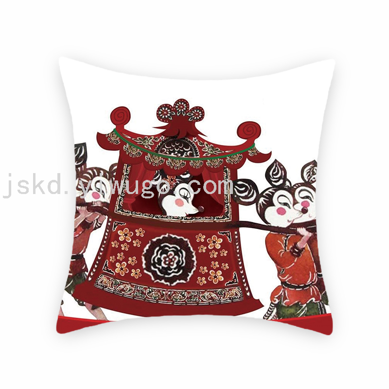Cartoon Cartoon Mouse Digital Printed Pillowcase Sofa Living Room Pillows Bedroom Bedside Backrest Back Seat Cushion Cartoon Cartoon Mouse Digital Printed Pillowcase Sofa Living Room Pillows Bedroom Bedside Backrest Back Seat Cushion