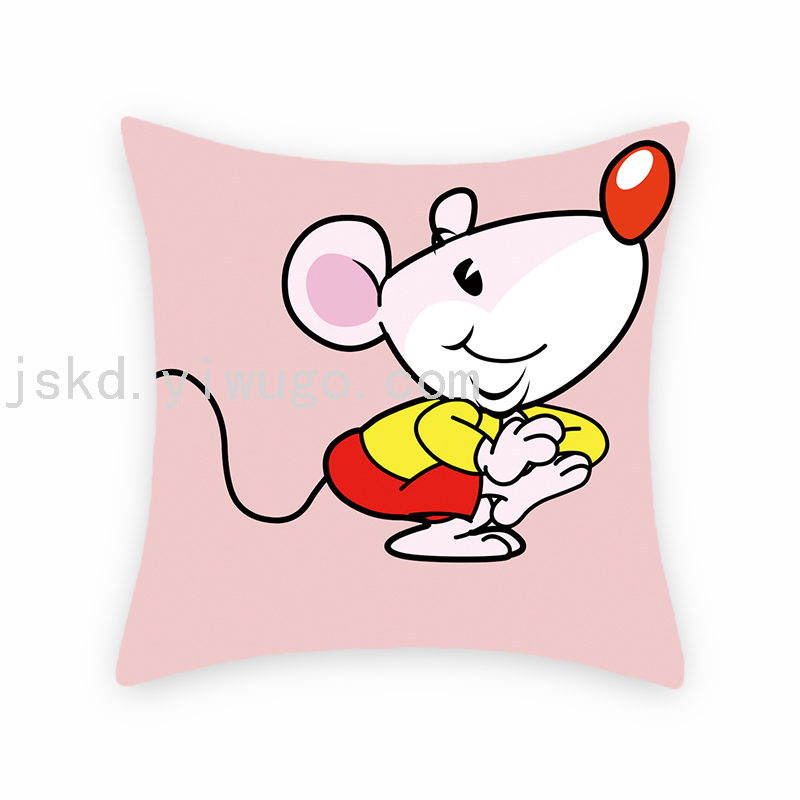 Cartoon Cartoon Mouse Digital Printed Pillowcase Sofa Living Room Pillows Bedroom Bedside Backrest Back Seat Cushion Cartoon Cartoon Mouse Digital Printed Pillowcase Sofa Living Room Pillows Bedroom Bedside Backrest Back Seat Cushion