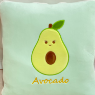 Pillow and Quilt Dual-Use Office Siesta Pillow Coral Fleece Blanket Three-in-One Back Seat Cushion Pillow Airable Cover
