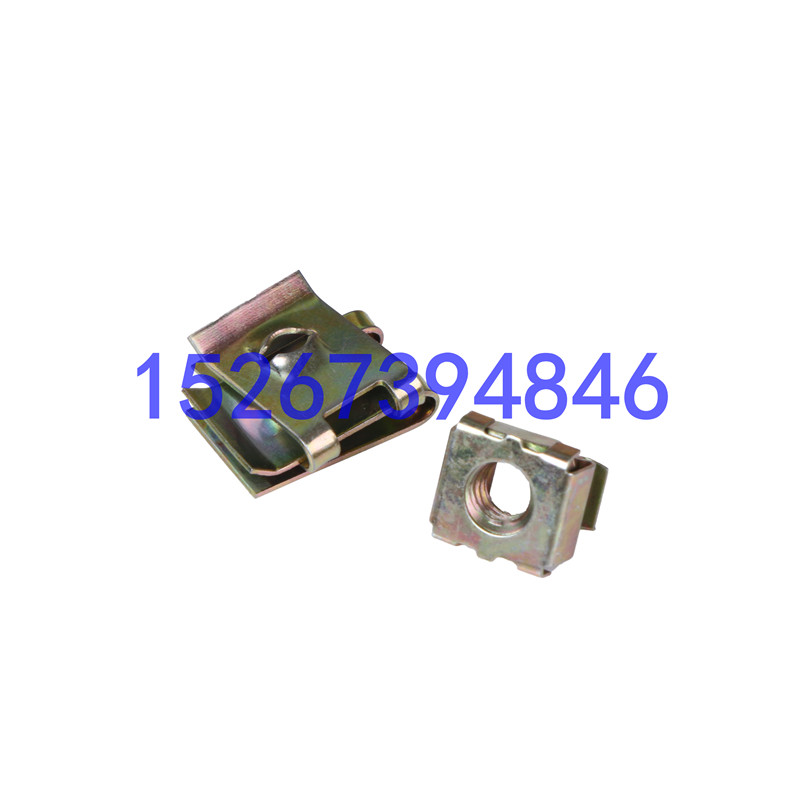 Chuck nut floating square nut box cabinet screw large flat head