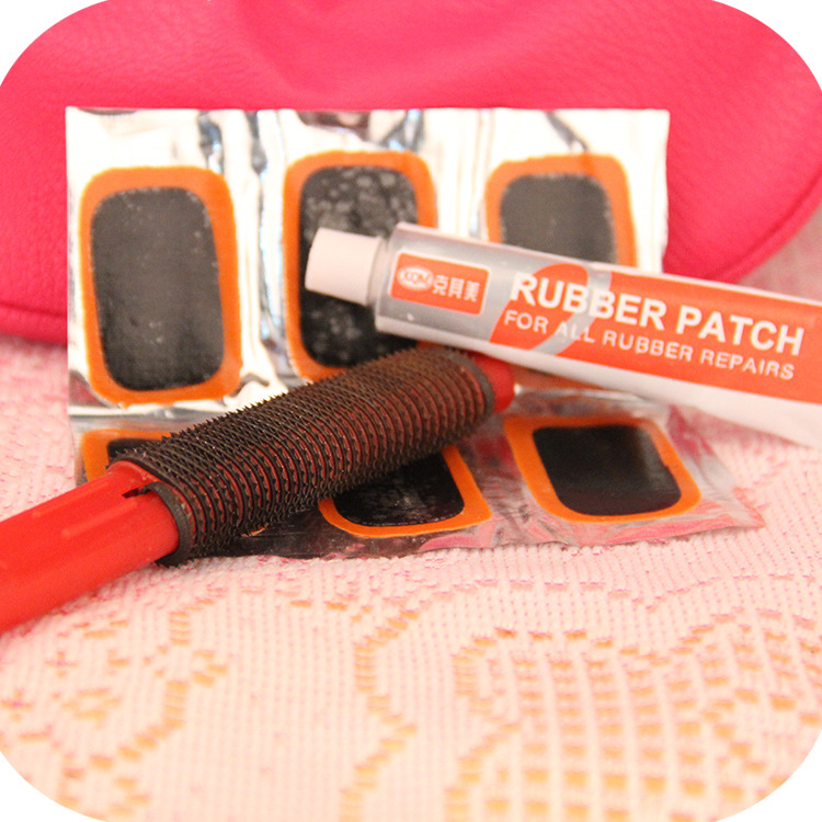 Bicycle Repair Tire Repair Kit Tire Repair Wang Mu File Glue Set Household Tire Repair Kit Shoe Fix Glue