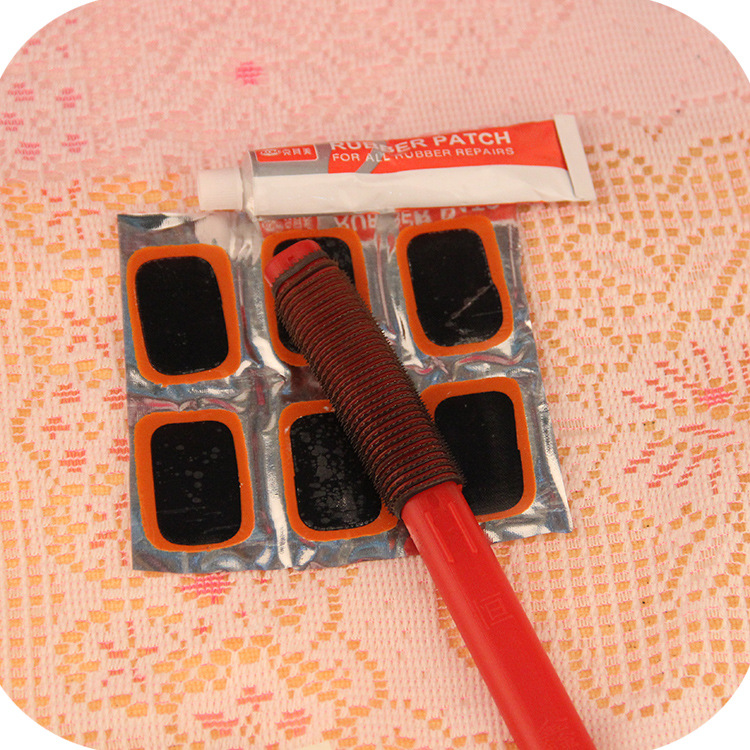 Bicycle Repair Tire Repair Kit Tire Repair Wang Mu File Glue Set Household Tire Repair Kit Shoe Fix Glue