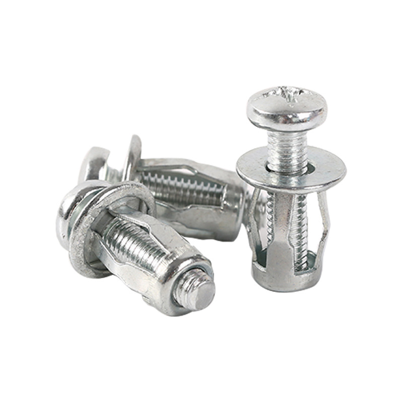 Petal Nut Expansion Lantern Nut Hollow Iron Sheet Plastic Plate Aluminum Plate Screw Expansion Screw Casing M5m6