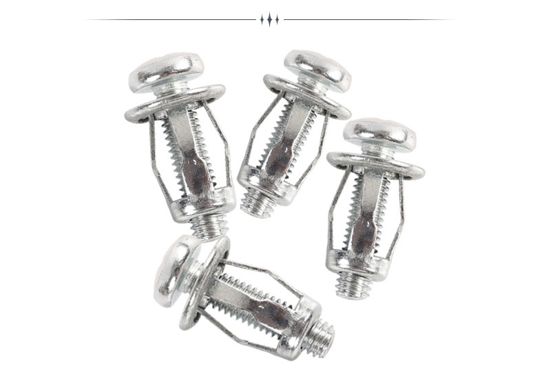 Petal Nut Expansion Lantern Nut Hollow Iron Sheet Plastic Plate Aluminum Plate Screw Expansion Screw Casing M5m6