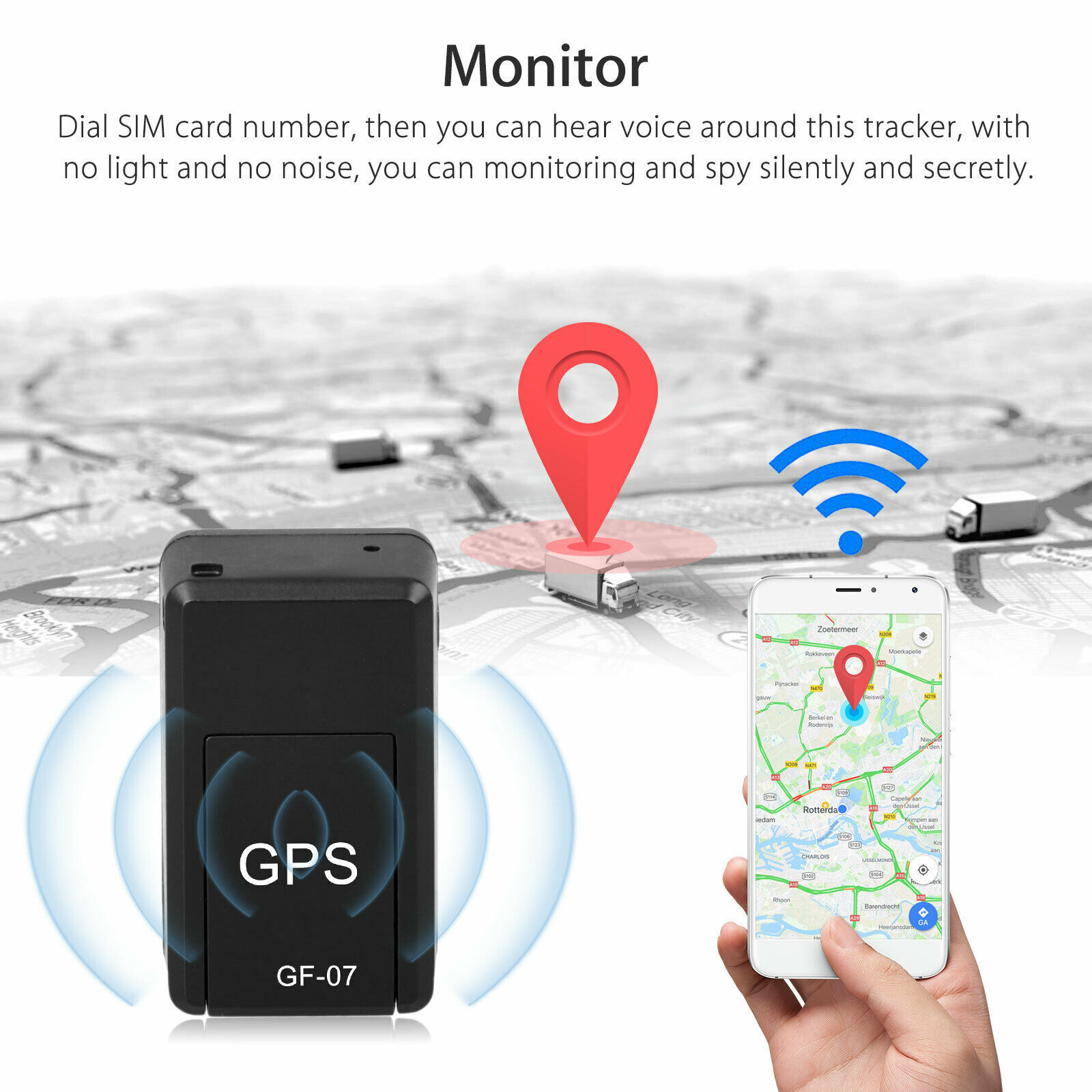Hot Pet GPS Tracker Mini GPS Tracke Children Elderly Anti-Lost Device Strong Magnetic GF07 Locator Hot Pet GPS Tracker Mini GPS Tracke Children Elderly Anti-Lost Device Strong Magnetic GF07 Locator