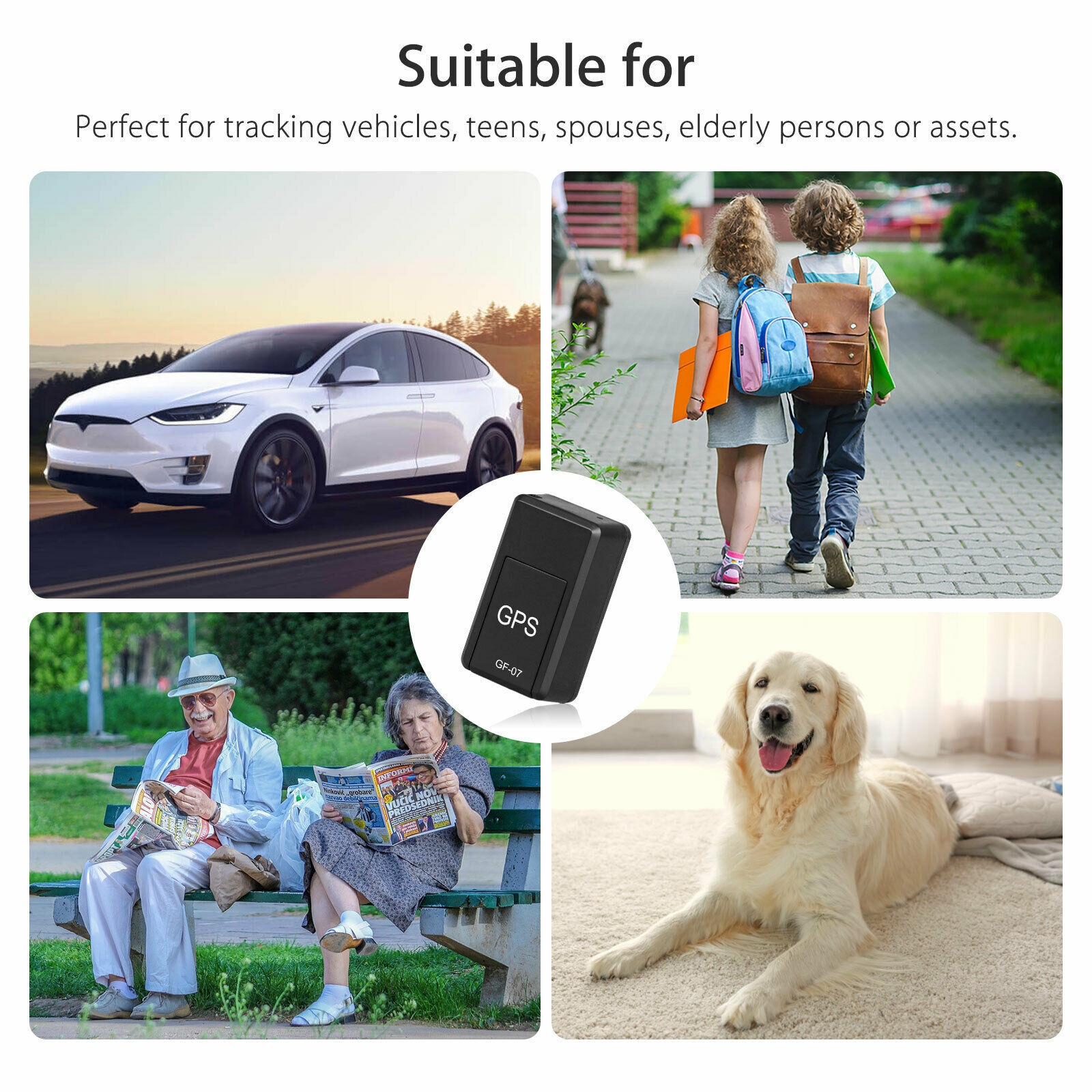 Hot Pet GPS Tracker Mini GPS Tracke Children Elderly Anti-Lost Device Strong Magnetic GF07 Locator Hot Pet GPS Tracker Mini GPS Tracke Children Elderly Anti-Lost Device Strong Magnetic GF07 Locator