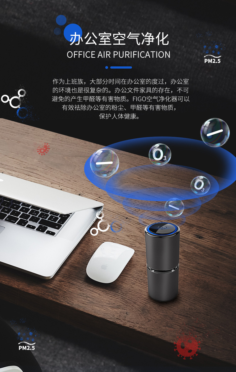Figo5 Car Air Purifier Anion Ozone Generator Car Disinfection Sterilization Shenzhen Factory Wholesale Figo5 Car Air Purifier Anion Ozone Generator Car Disinfection Sterilization Shenzhen Factory Wholesale