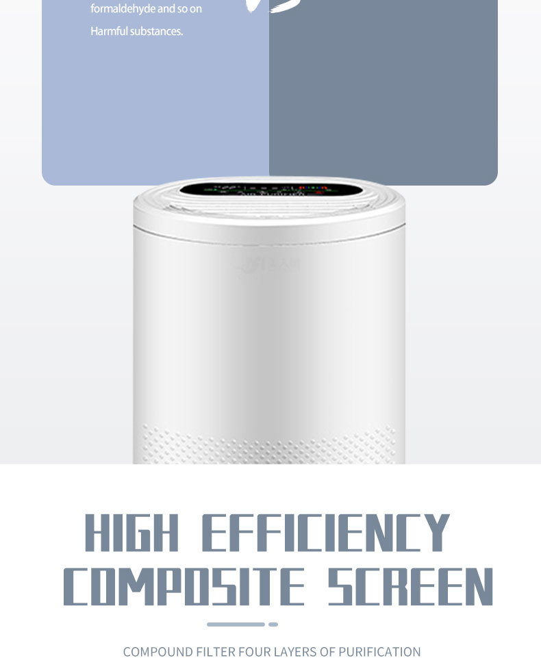 Air Purifier Household Appliances Formaldehyde Removal Intelligent Negative Ion Generator Smoke UV Sterilizer Gift Air Purifier Household Appliances Formaldehyde Removal Intelligent Negative Ion Generator Smoke UV Sterilizer Gift