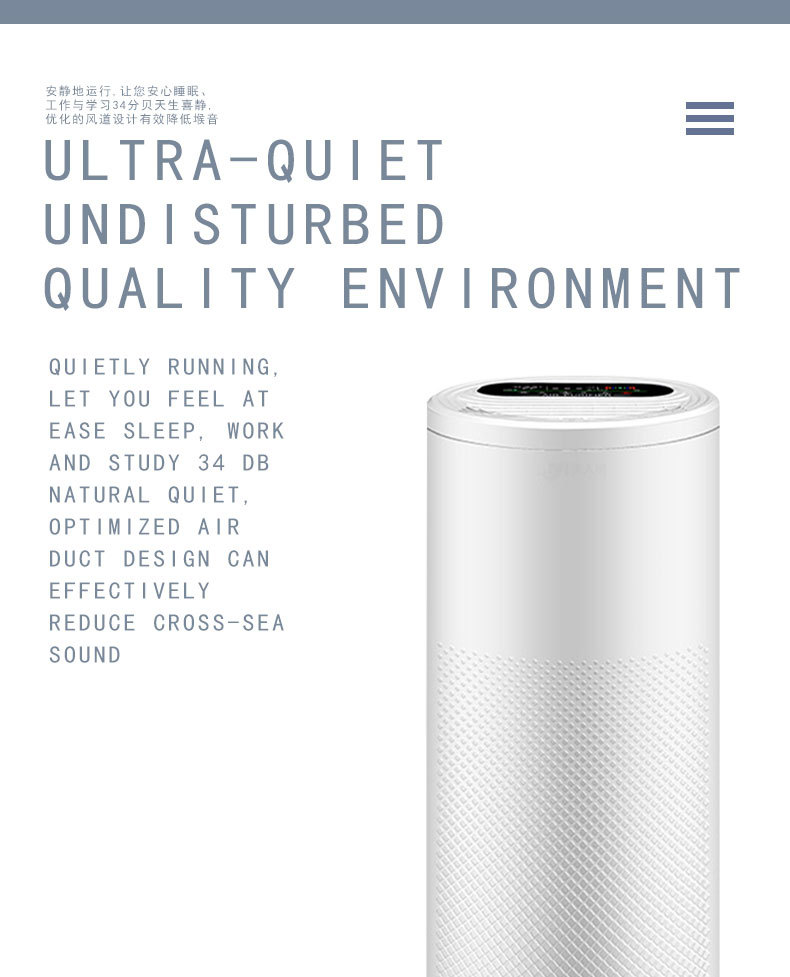 Air Purifier Household Appliances Formaldehyde Removal Intelligent Negative Ion Generator Smoke UV Sterilizer Gift Air Purifier Household Appliances Formaldehyde Removal Intelligent Negative Ion Generator Smoke UV Sterilizer Gift