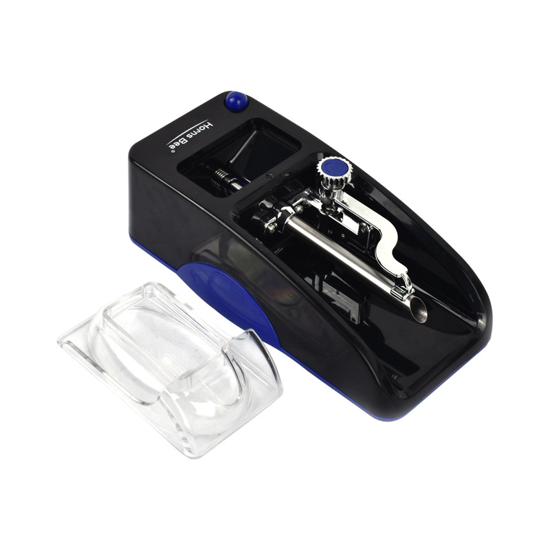 Spot Goods Electric Cigarette Rolling Machine Mini Household Automatic Cigarette Making Machine Metal European Standard American Standard Smoke Generator