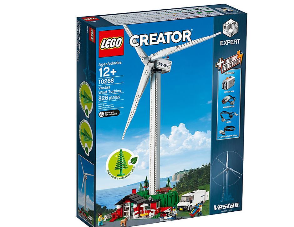 Authentic Lego Building Blocks Creative Variety 10268 Vista Wind Generator LEGO Assembled Toy Boy Authentic Lego Building Blocks Creative Variety 10268 Vista Wind Generator LEGO Assembled Toy Boy