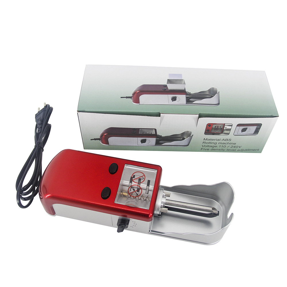 Factory Direct Sales High Power Automatic Cigarette Rolling Machine 8mm Electric Cigarette Making Machine High Power Smoke Generator with Breaking