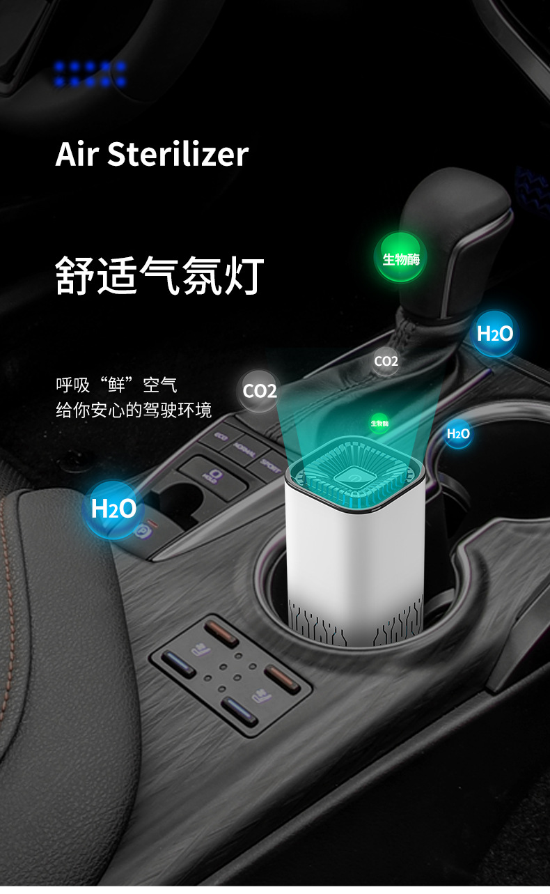 Car Air Purifier Negative Ion Generator Net Formaldehyde Deodorant Office Home Filter Portable Fragrance Car Air Purifier Negative Ion Generator Net Formaldehyde Deodorant Office Home Filter Portable Fragrance