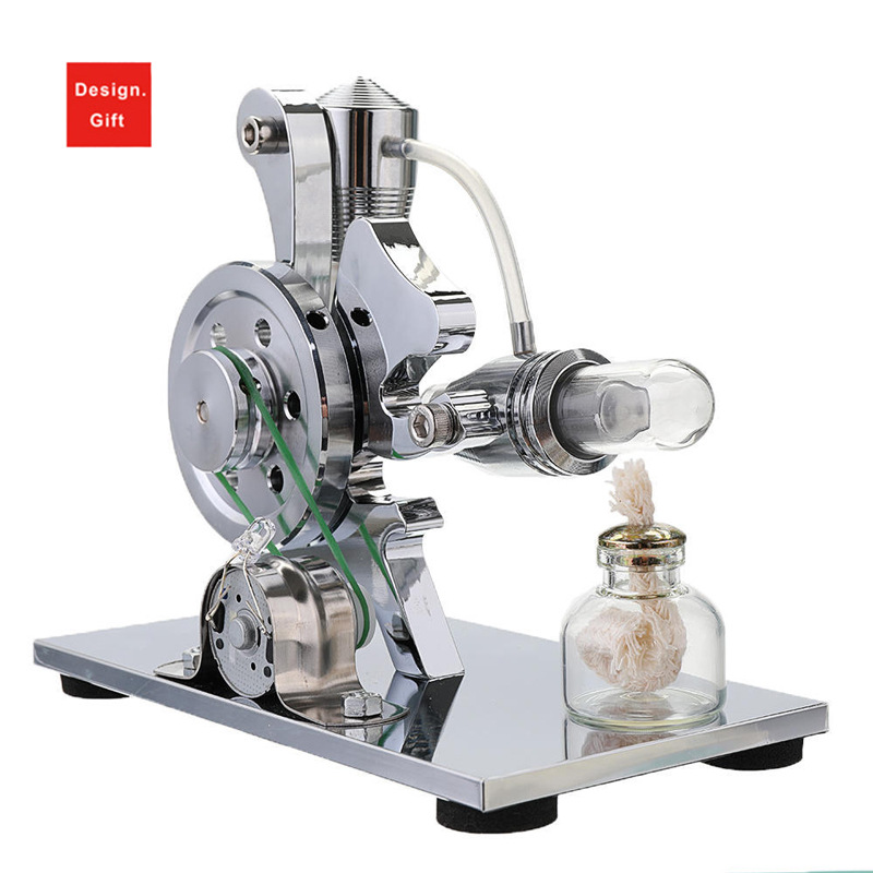 Stirling Engine Model Scientific Experiment Physical Experiment Toy Generator High Mirror Light Model Export Toy
