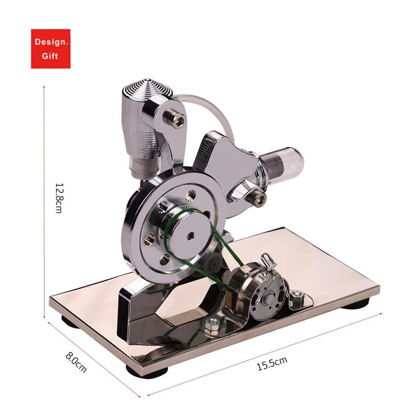 Stirling Engine Model Scientific Experiment Physical Experiment Toy Generator High Mirror Light Model Export Toy