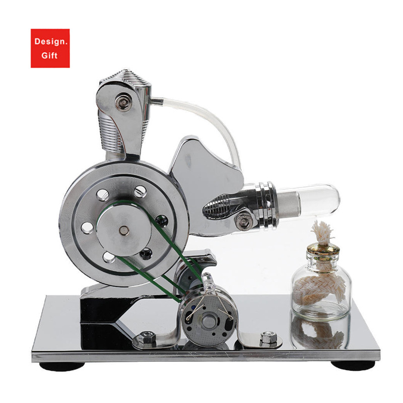Stirling Engine Model Scientific Experiment Physical Experiment Toy Generator High Mirror Light Model Export Toy