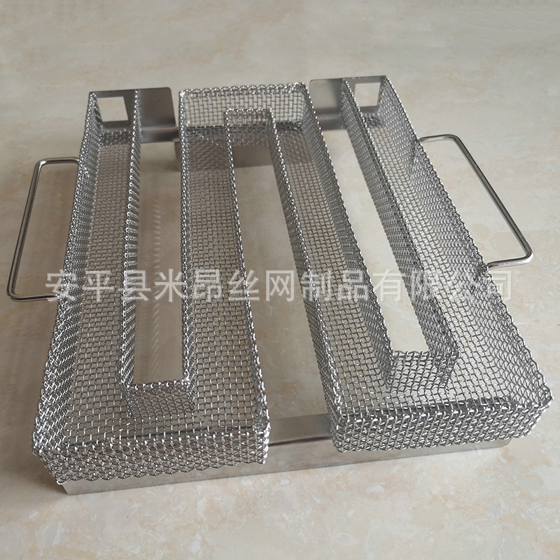 Steel Cold Smoke Machine Bacon Smoked Cheese Barbecue Smoked Tray Cold Smoke Generator Square Stainless Steel Bakeware