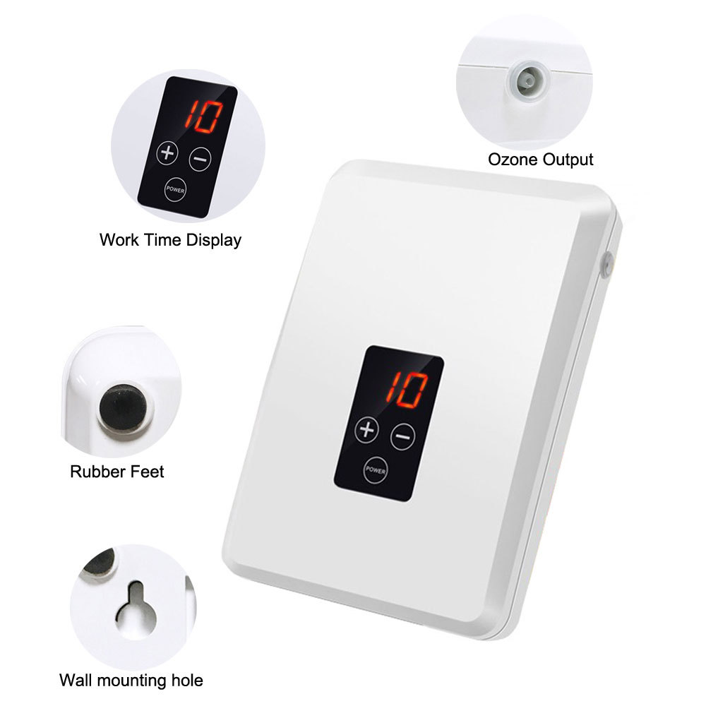 Household Fruit and Vegetable Washing Machine 220V 400mg O3 Ozone Generator Fish Tank Aerator