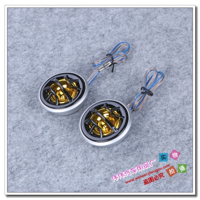 The Car horn acoustics modification titanium film high - pitched sub - tenor film Car