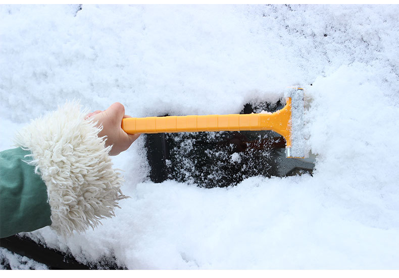 Long Handle Beef Tendon Wiper Film Scraper Car Wash Tool Glass Cleaning Tool Snow Shovel Ice Shovel R-3107A