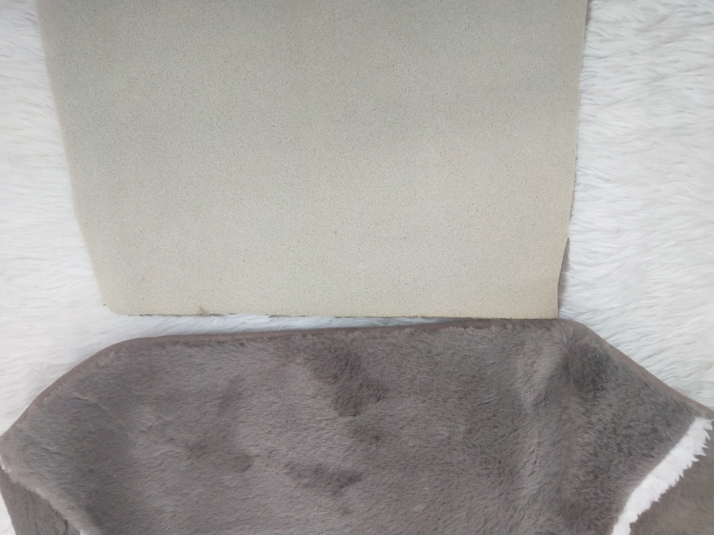 Rabbit Fur Warm Soft Relieving Uterine Cold Waist Support Shoulder and Knee Pad Multifunctional Stomach Heating Belt