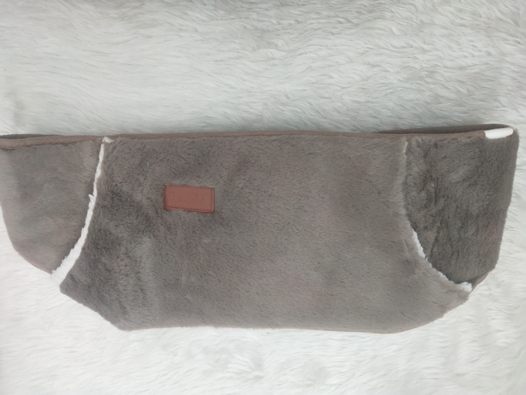 Rabbit Fur Warm Soft Relieving Uterine Cold Waist Support Shoulder and Knee Pad Multifunctional Stomach Heating Belt