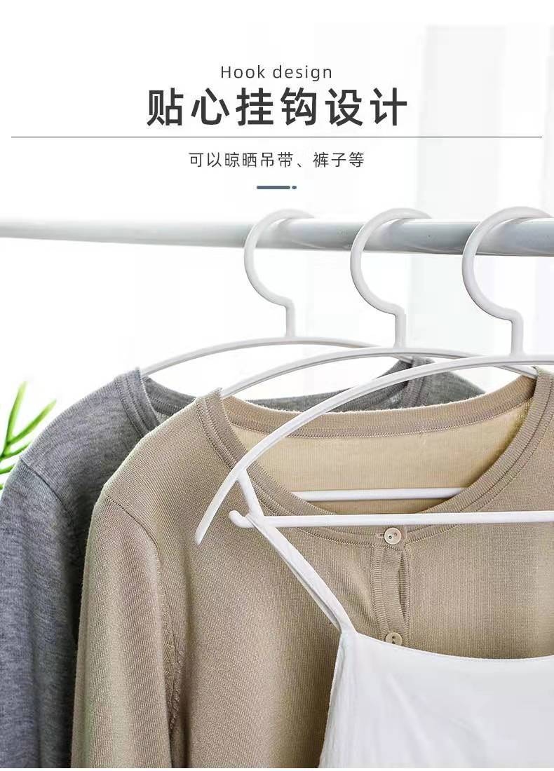In Stock Wholesale Hanger Household Clothes Support Plastic White Clothes Hanger Clothes Hanger Clothes Storage Dormitory Clothes Hanger In Stock Wholesale Hanger Household Clothes Support Plastic White Clothes Hanger Clothes Hanger Clothes Storage Dormitory Clothes Hanger