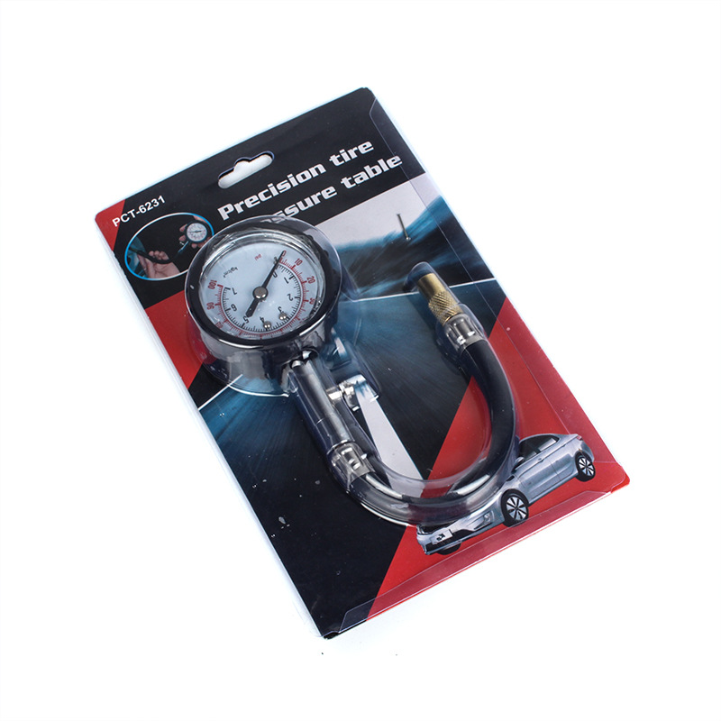 Foreign Trade Currently Available Car Tire Pressure Gauge Car Tire Pressure Gauge Tire Tire Pressure Detection Gauge