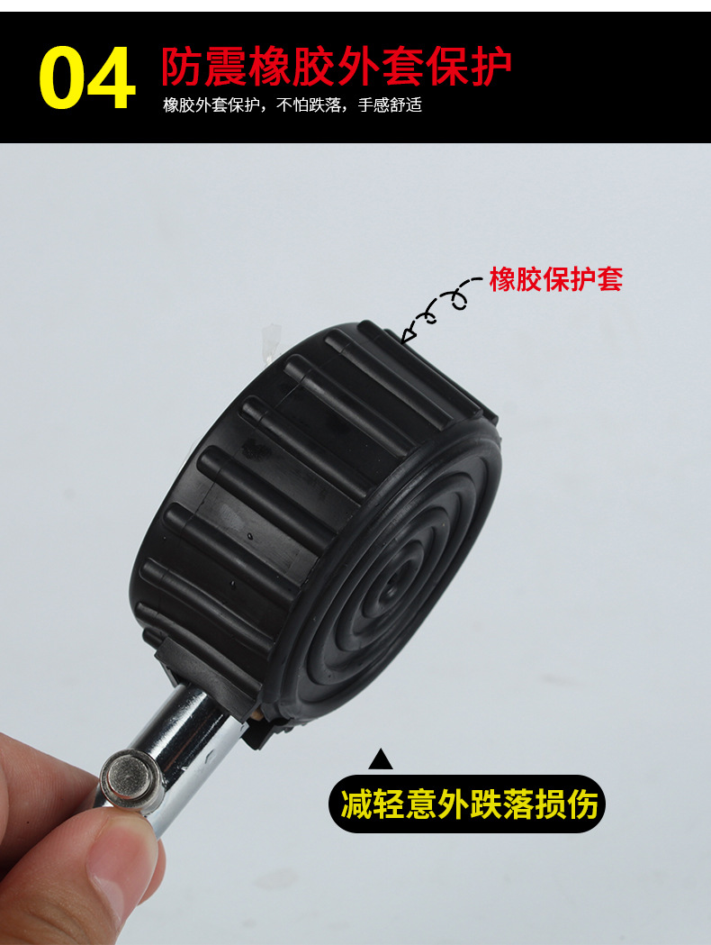 Foreign Trade Currently Available Car Tire Pressure Gauge Car Tire Pressure Gauge Tire Tire Pressure Detection Gauge