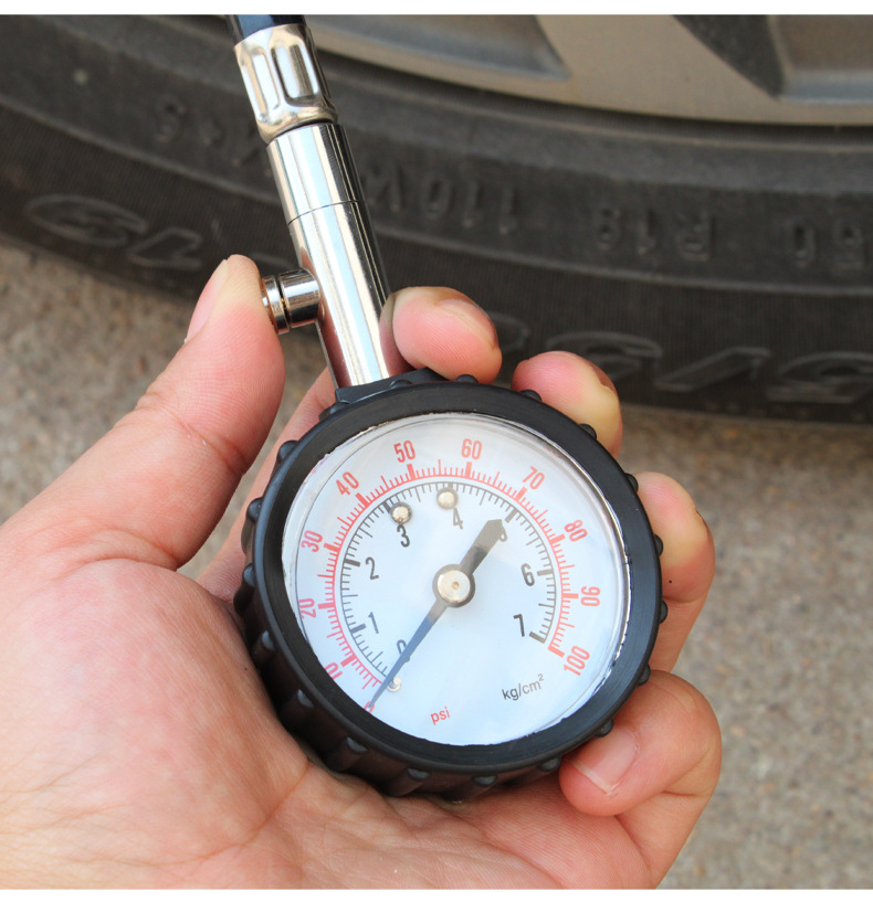 Foreign Trade Currently Available Car Tire Pressure Gauge Car Tire Pressure Gauge Tire Tire Pressure Detection Gauge