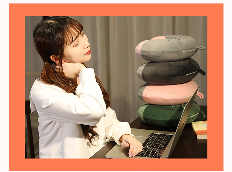 Cartoon Memory Foam U-Shaped Pillow Cute Neck Pillow Cervical Support Car Travel Portable Summer Season Cartoon Memory Foam U-Shaped Pillow Cute Neck Pillow Cervical Support Car Travel Portable Summer Season